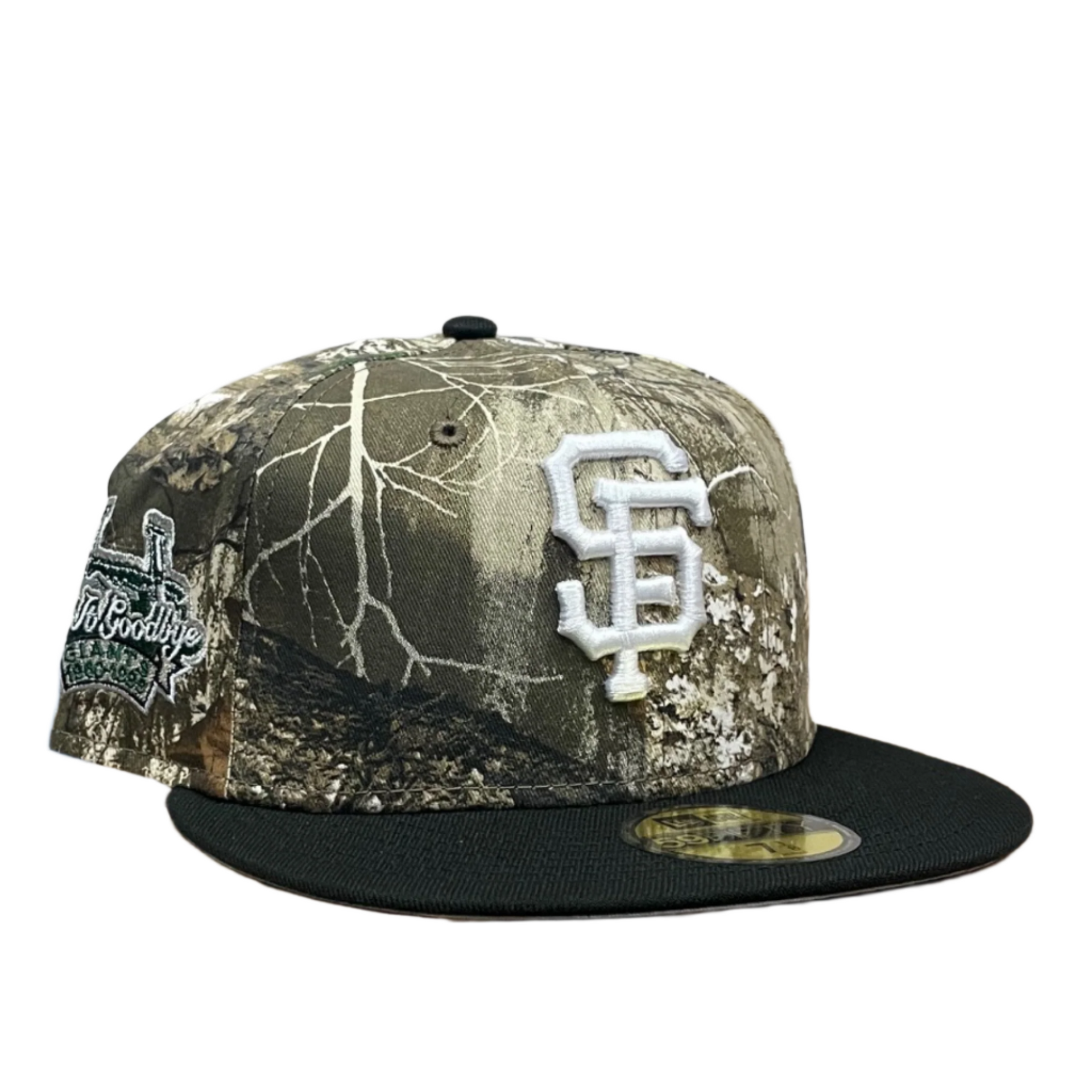 New Era San Francisco Giants Camo Real Tree 59FIFTY Fitted Hat