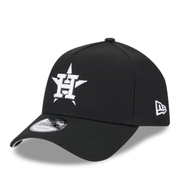 Houston Astros Black White 9Forty A Frame Snapback Hat