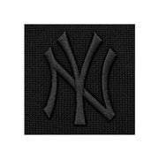 New Era New York Yankees Men's Cuff Knit Beanie Black on Black logo view