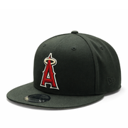 New Era Los Angeles Anaheim Angels Black 9FIFTY Snapback Hat