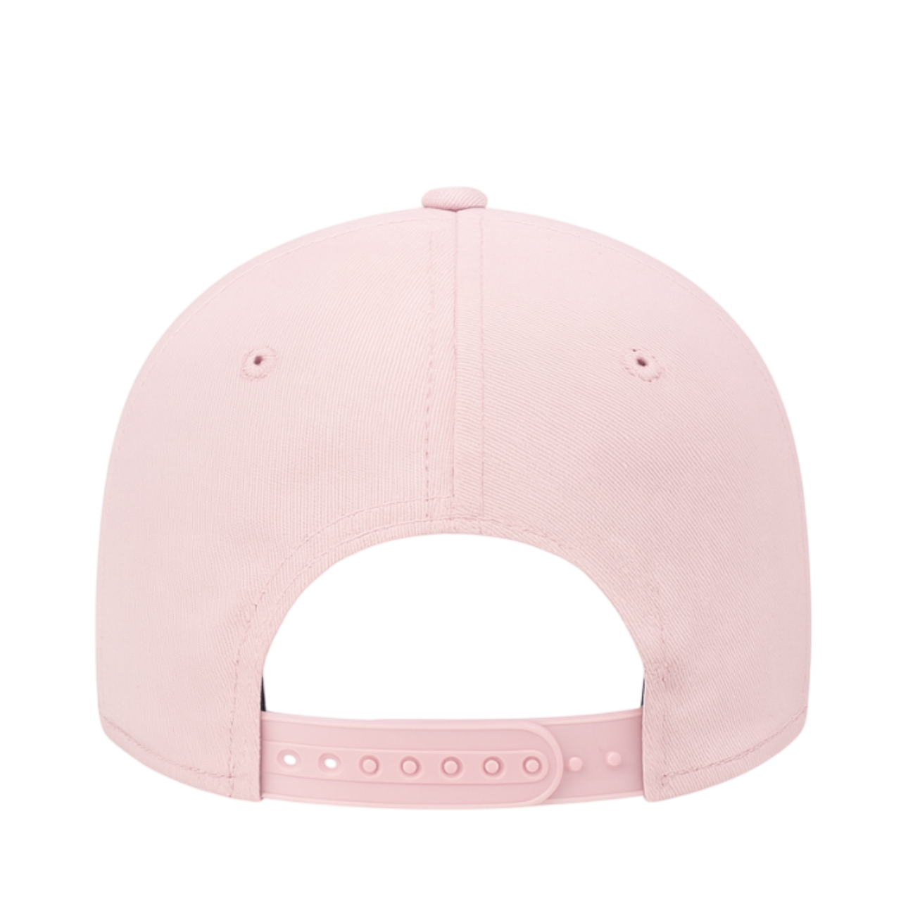 back of New Era Los Angeles Angels Pink 9FORTY Snapback Hat