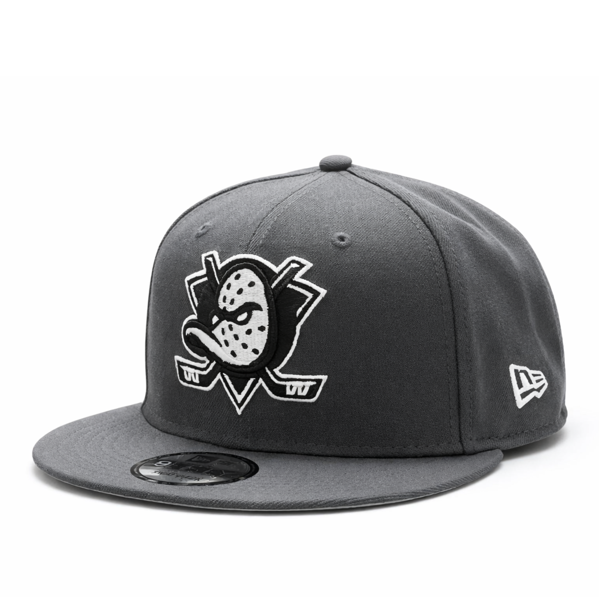New Era Anaheim Ducks Dark Graphite 9FIFTY Snapback Hat
