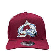 Burgundy Colorado Avalanche 9FIFTY a frame new era snapback hat