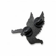 Angel Shooter Hat Pin back view