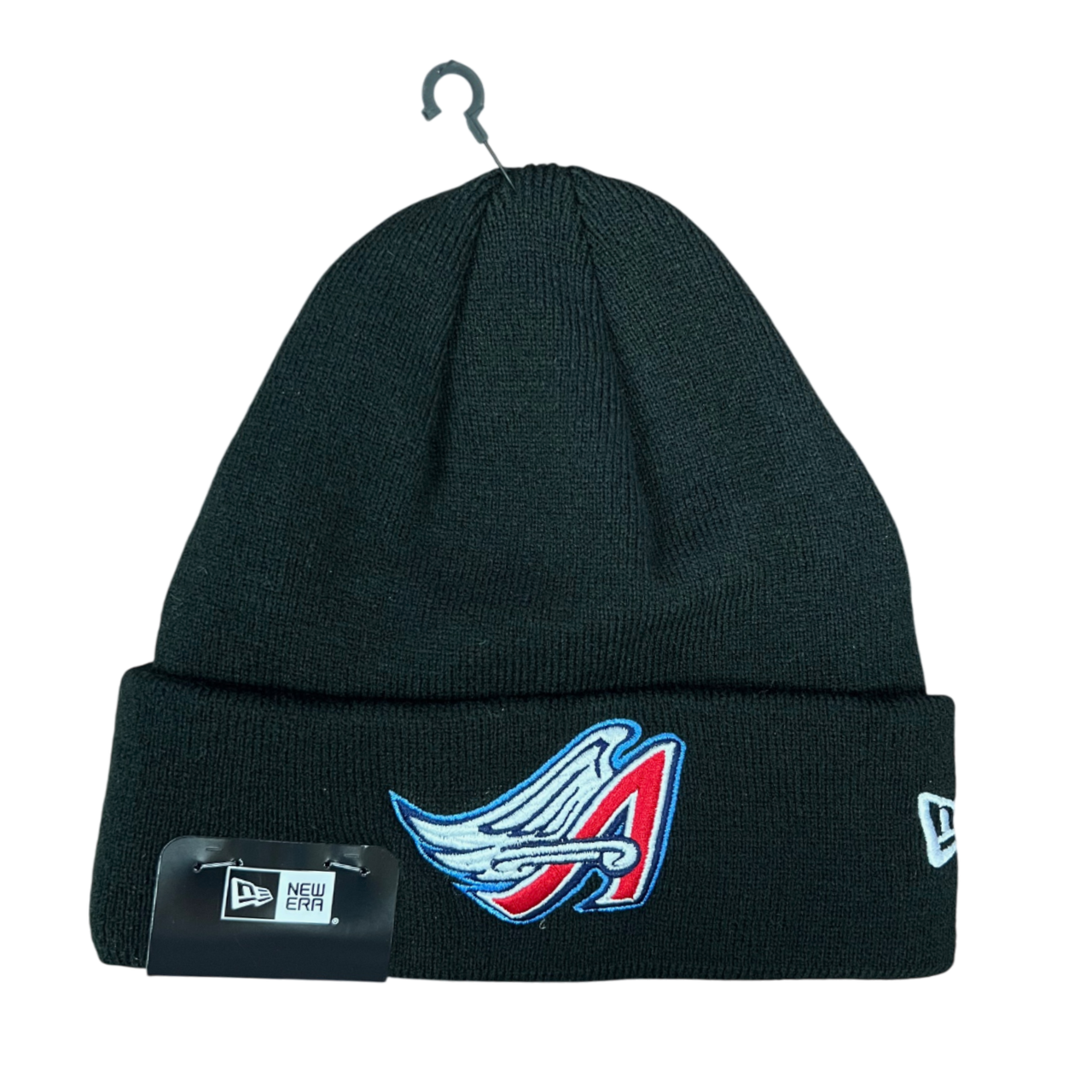 Los Angeles Angels Cooperstown Black Cuff Knit Beanie