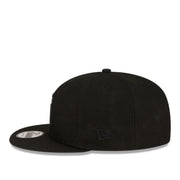 New Era Arizona Diamondbacks Black on Black 9FIFTY Snapback Hat left side view