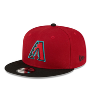 New Era Arizona Diamondbacks Burgundy Black 9FIFTY Snapback Hat