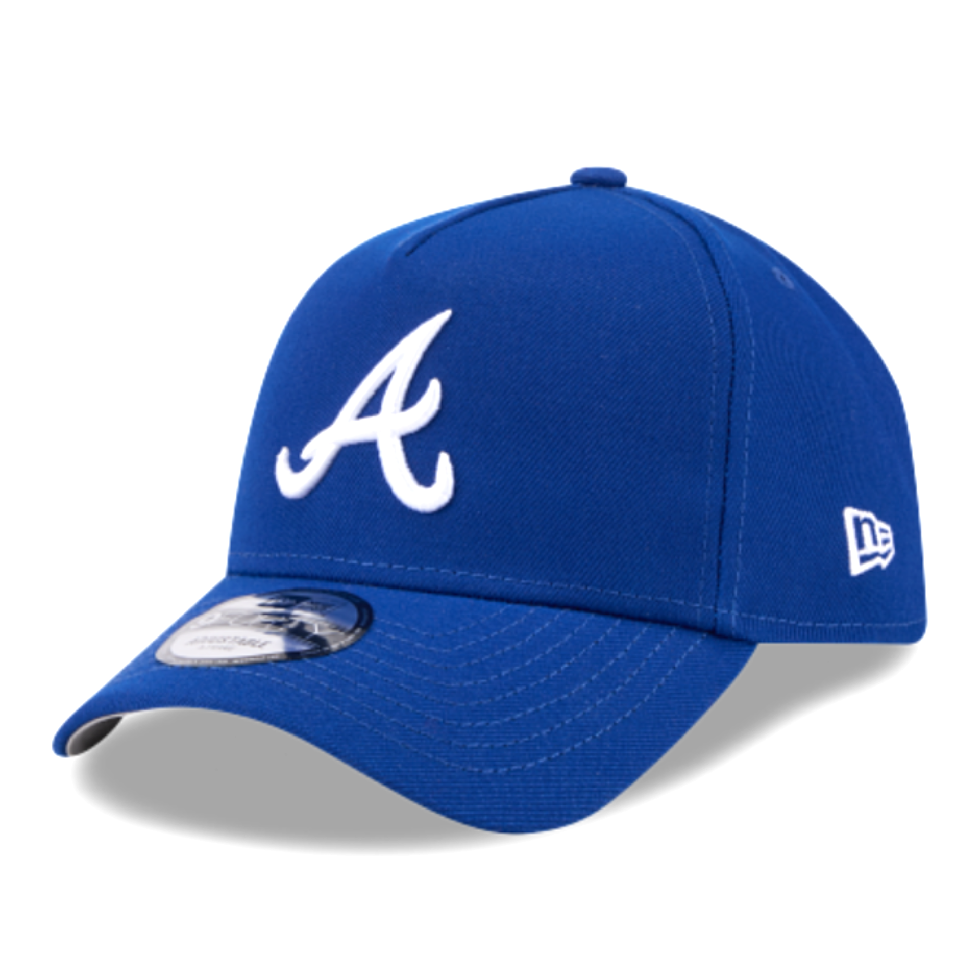 Atlanta Braves Blue 9FORTY New Era A-Frame Snapback Hat