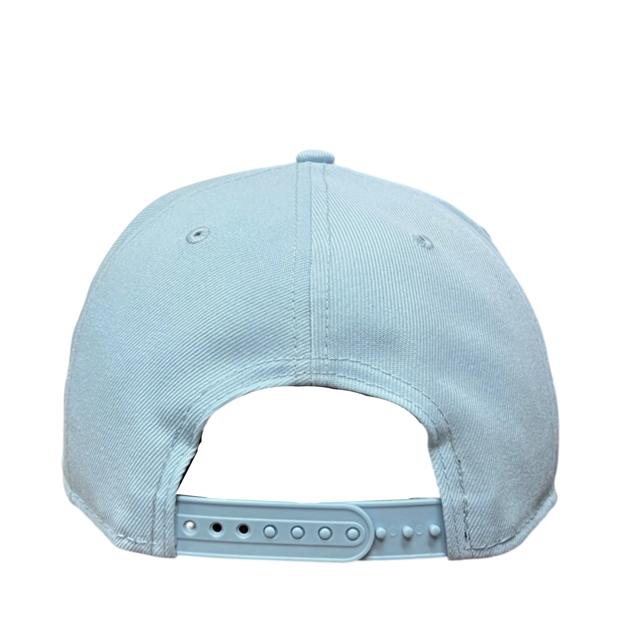 back of Boston Red Sox Color Pack Sky Blue 9FIFTY A-Frame Curved Snapback Hat