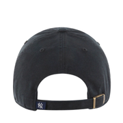 back view of 47' Brand New York Yankees NY Clean Up Black Adjustable Strap Hat