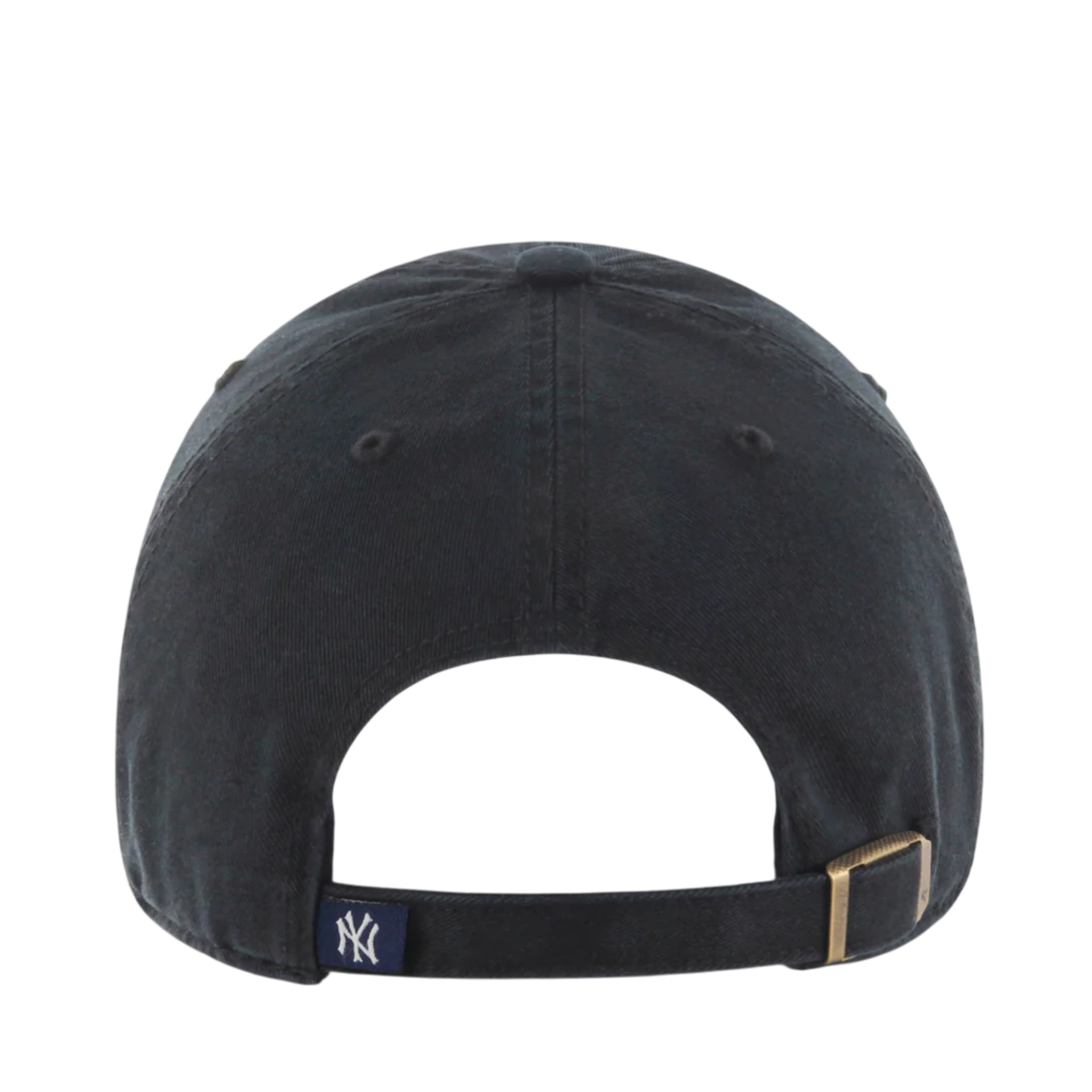 back view of 47' Brand New York Yankees NY Clean Up Black Adjustable Strap Hat