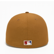 ㅠㅁ차 ㅐㄹ New Era Los Angeles Dodgers World Series Camel 59FIFTY Fitted Hat