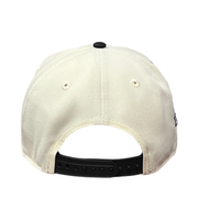 back of Chicago Cubs Cooperstown Chrome Black 1990 ASG 9FORTY A-Frame Snapback Hat