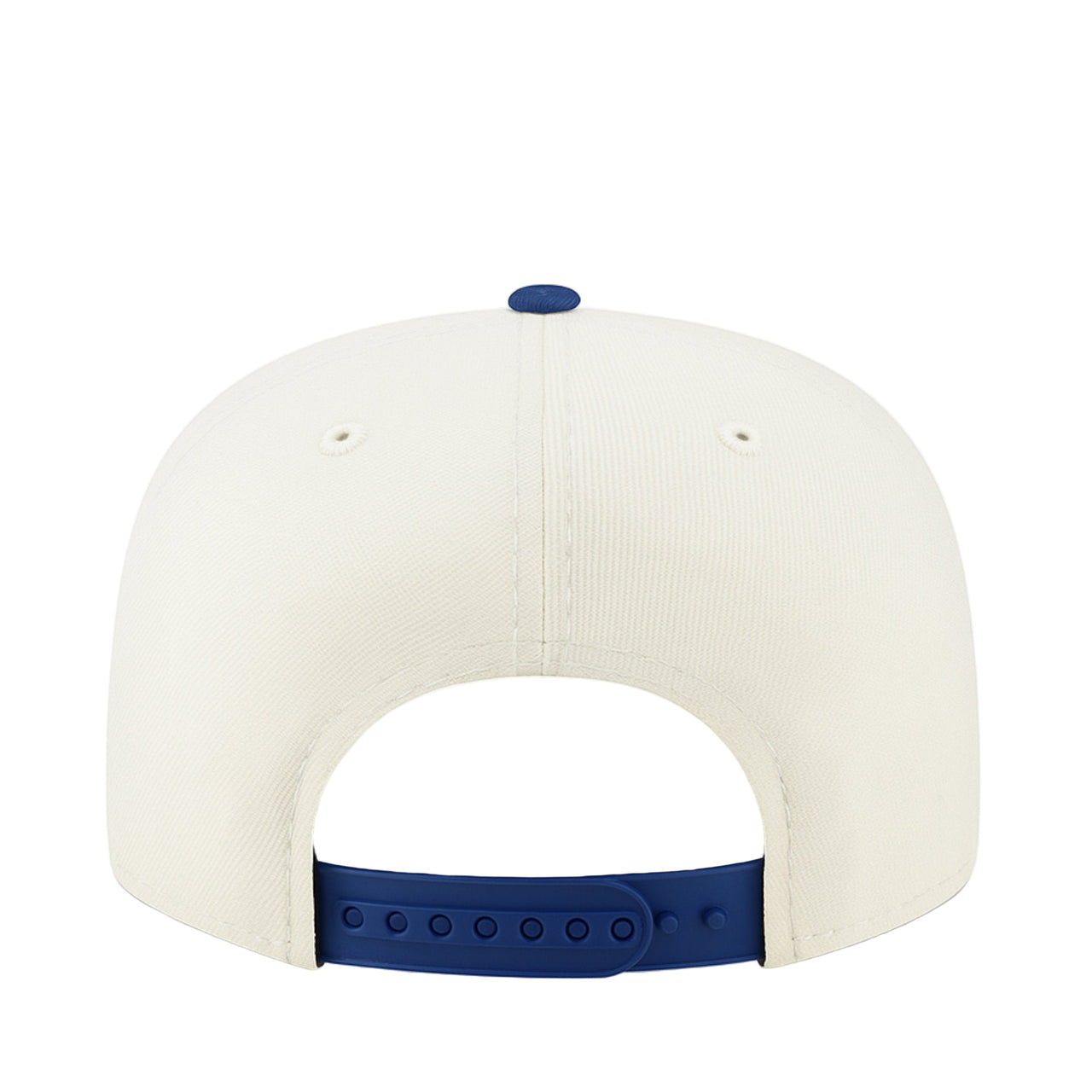 back of Mexico Baseball Chrome Blue 9FIFTY Snapback Cap