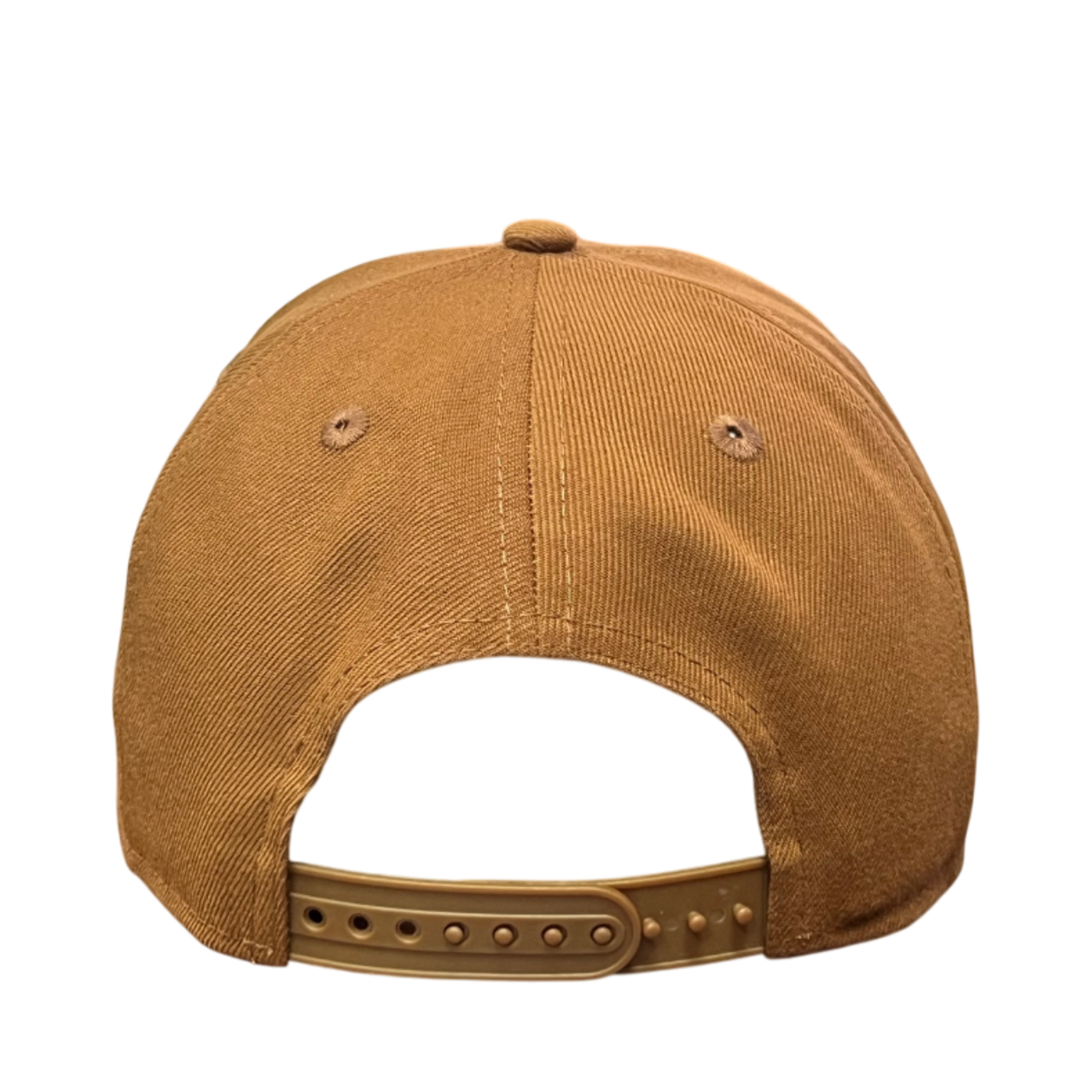 back of Los Angeles Dodgers Toasted Peanut 9FORTY A-Frame Snapback