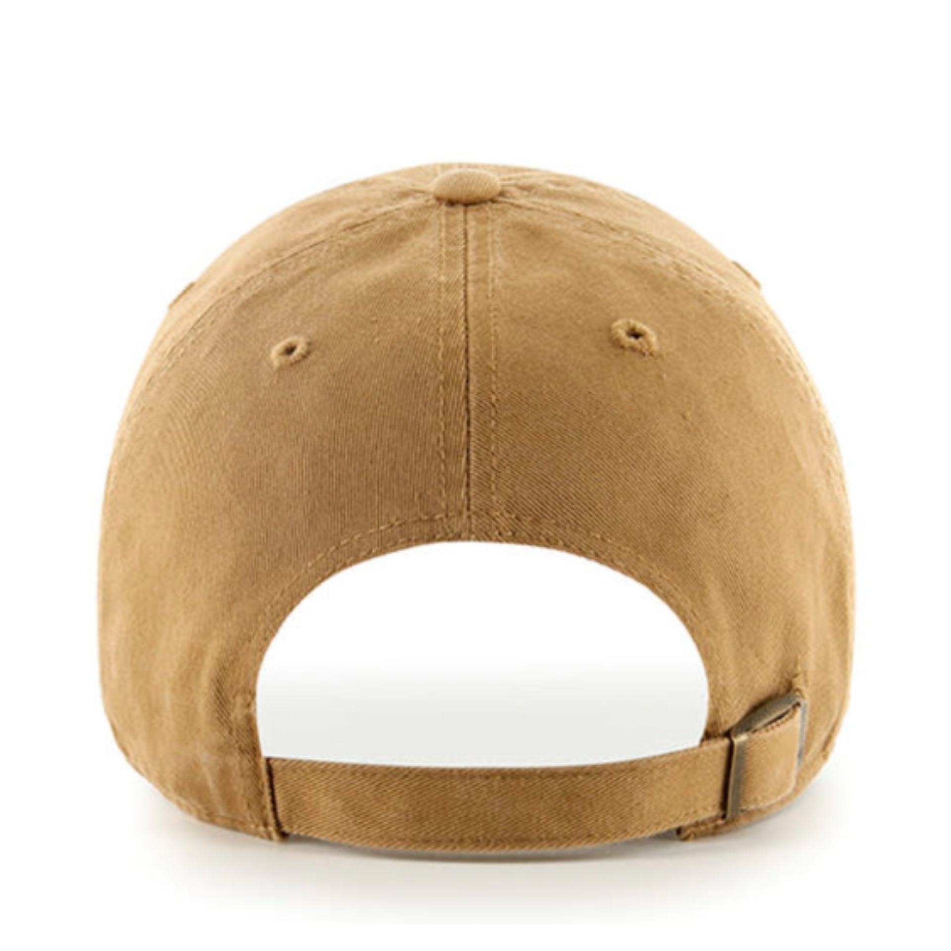 Back of 47' Brand New York Yankees Clean Up Camel Adjustable Strap Hat 