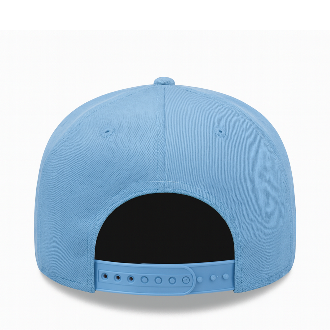 BACK VIEW OF New Era Los Angeles Dodgers Sky Blue 9FIFTY Snapback Hat