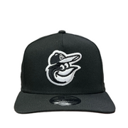 Black Baltimore Orioles 9FIFTY A-frame new era snapback hat