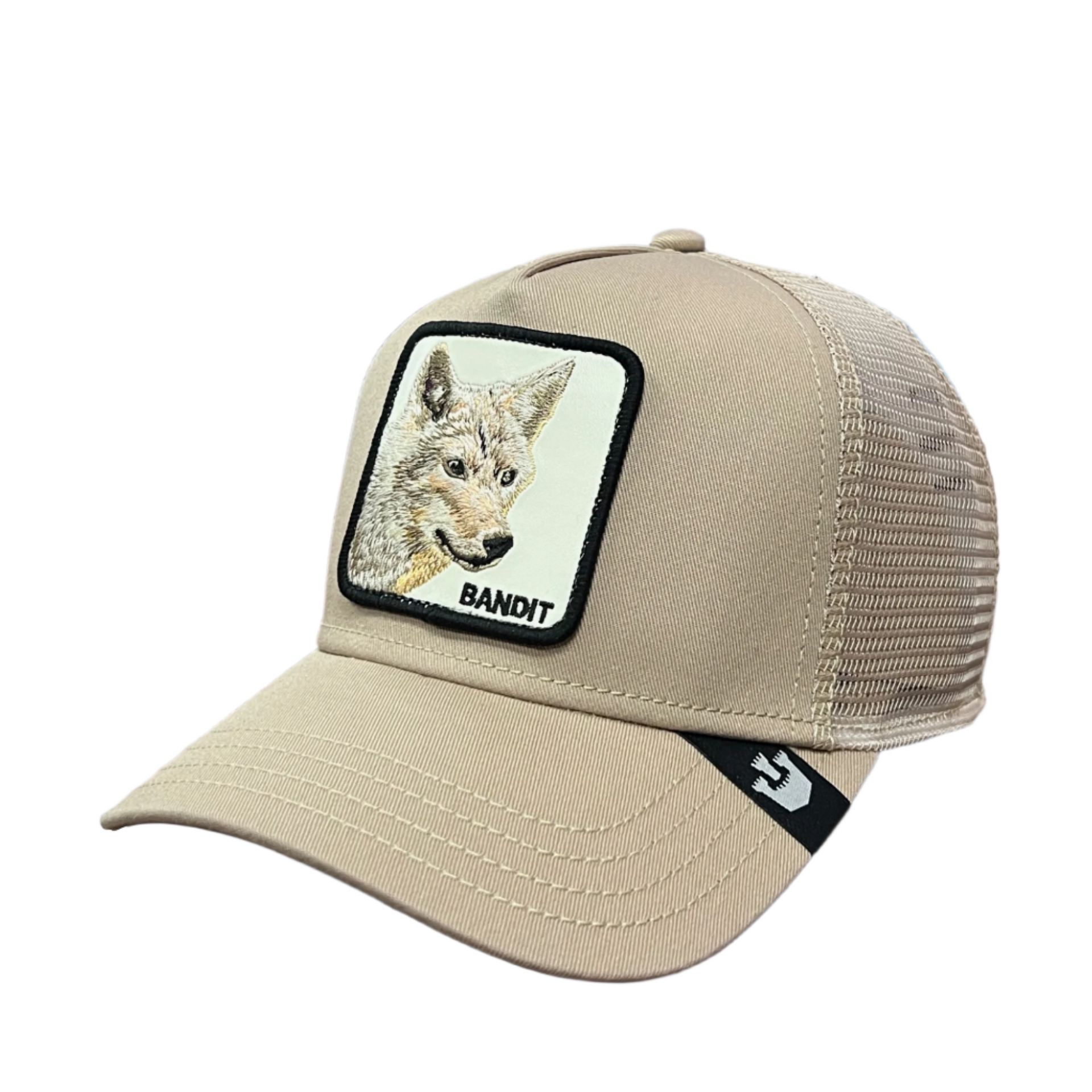 Goorin Bros The Bandit Coyote Khaki Trucker Mesh Snapback