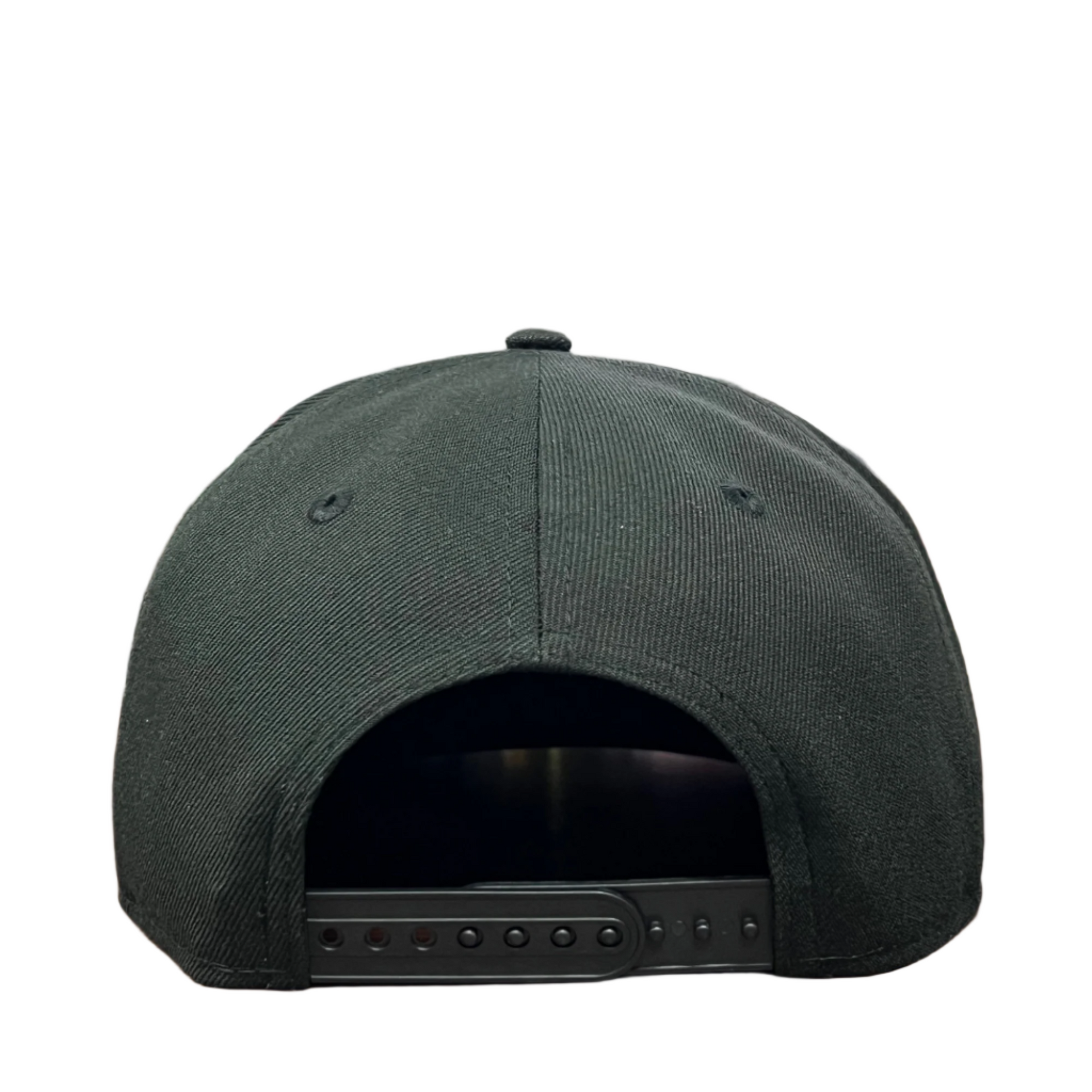 back of Anaheim Ducks Black 9FORTY A-Frame Snapback Hat