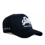 Dad Gang Black and White Snapback Hat