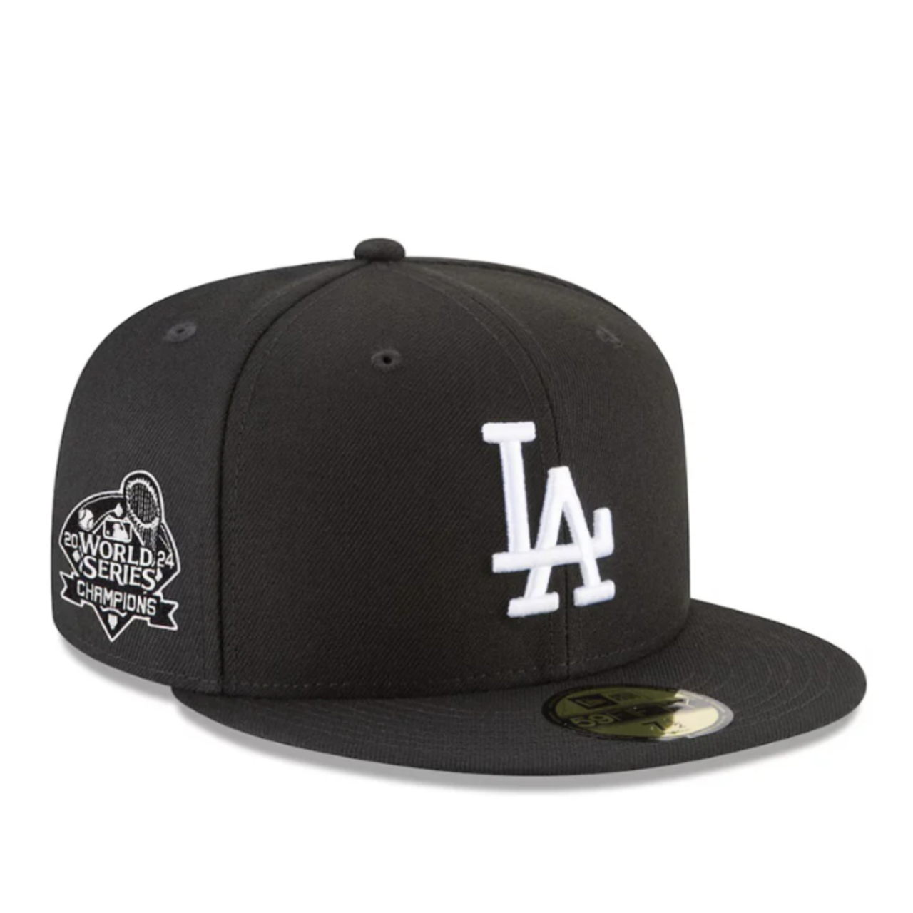 Los Angeles Dodgers 2024 World Series Champions Black 9FIFTY Snapback Hat