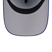 gray bottom of New Era Los Angeles Dodgers Heaven on Earth Chrome Blue 9FORTY A-Frame Snapback Hat