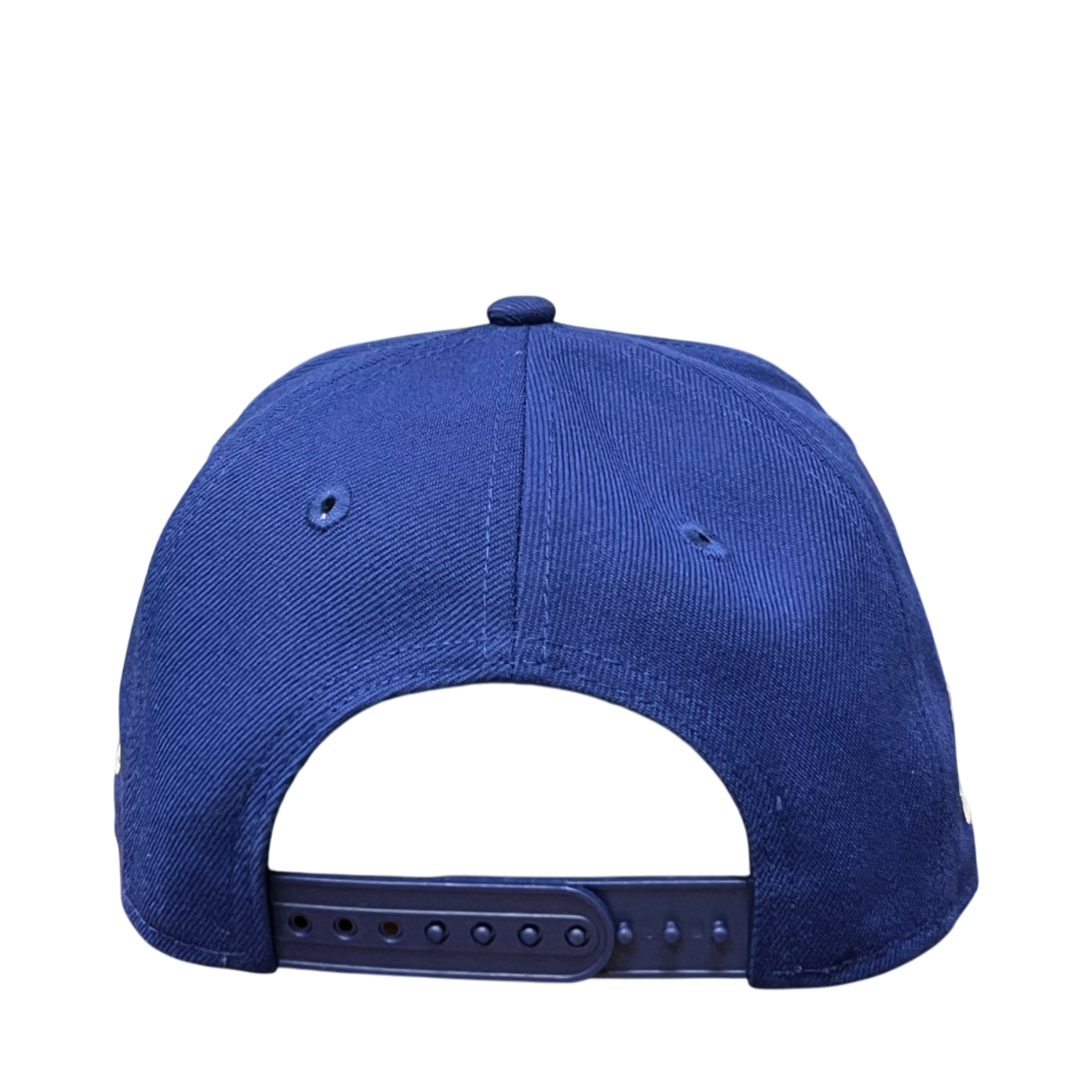 back of YOUTH Mexico Baseball Royal Blue 9FIFTY Snapback Hat