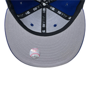 gray bottom of Boston Red Sox Royal Blue 59FIFTY Fitted Hat