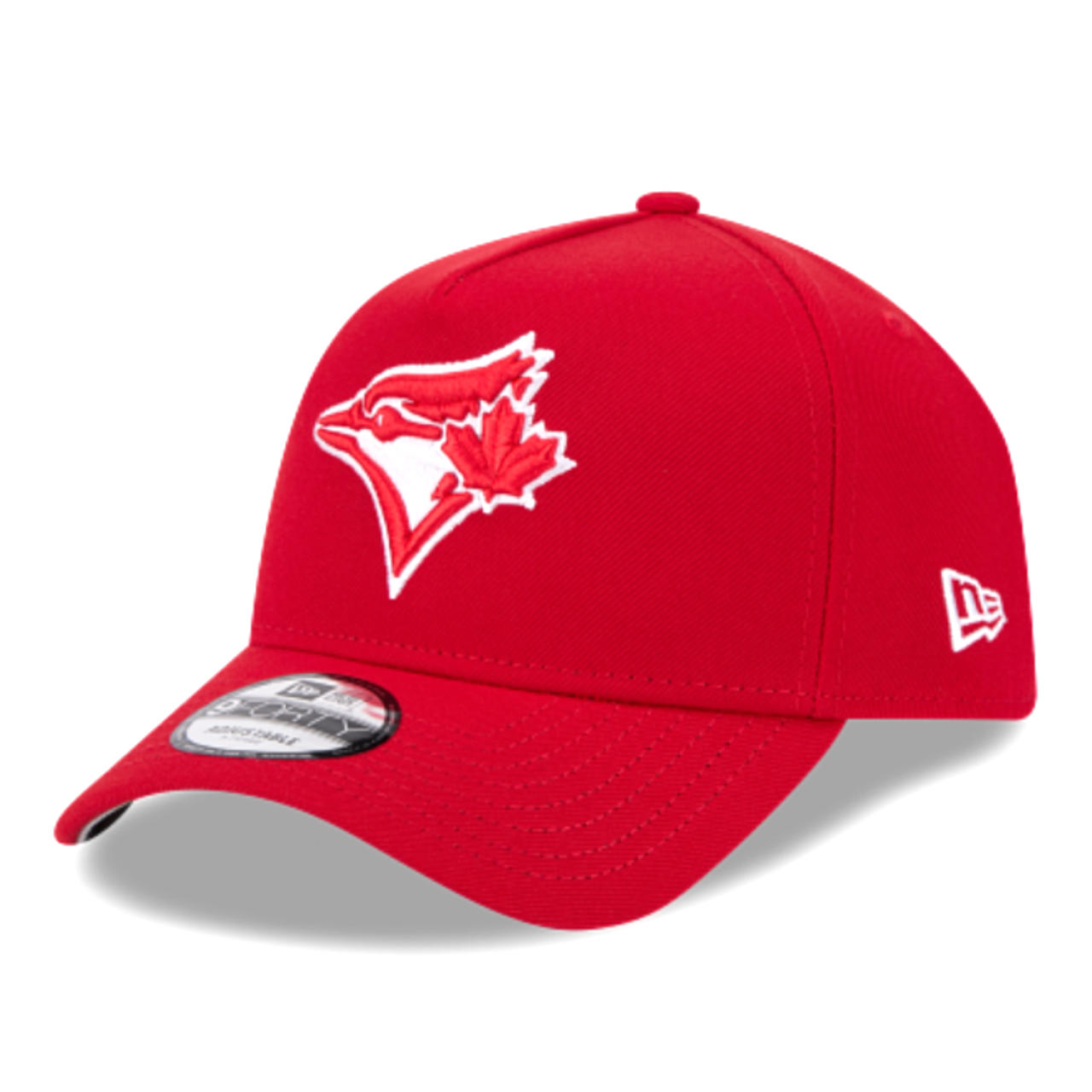 Red Toronto Blue Jays 9FORTY A-Frame New Era Snapback Hat