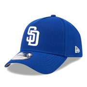 Blue San Diego Padres SD 9FORTY A-Frame New Era Snapback Hat