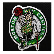 New Era Boston Celtics Rhinestone 9FORTY A-Frame Snapback Hat logo view
