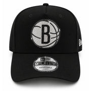 New Era Brooklyn Nets Rhinestone 9FORTY A-Frame Snapback Hat front view