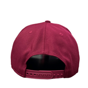 Burgundy Colorado Avalanche 9FIFTY a frame new era snapback hat