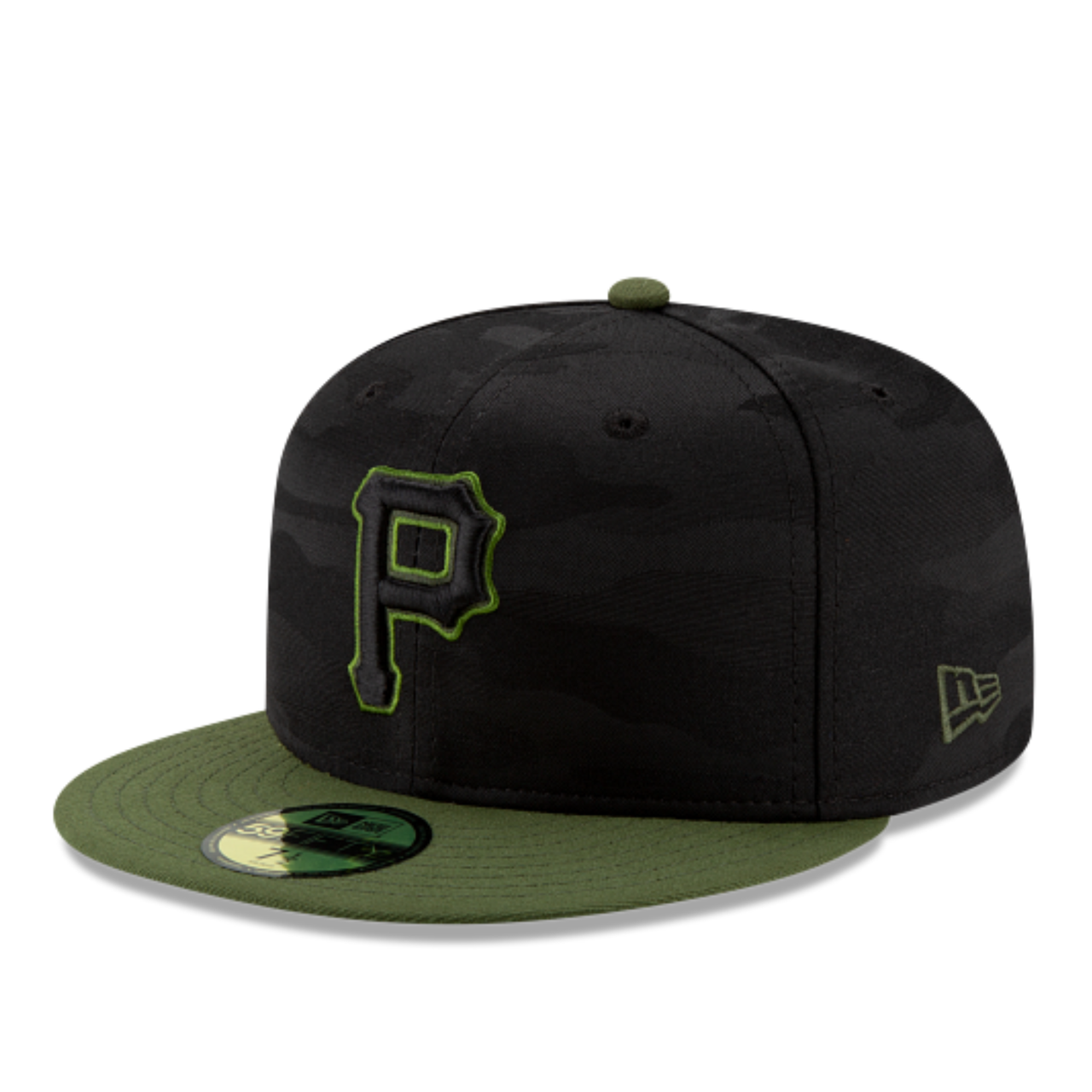 New Era Pittsburgh Pirates Black Camo 59FIFTY Fitted Hat