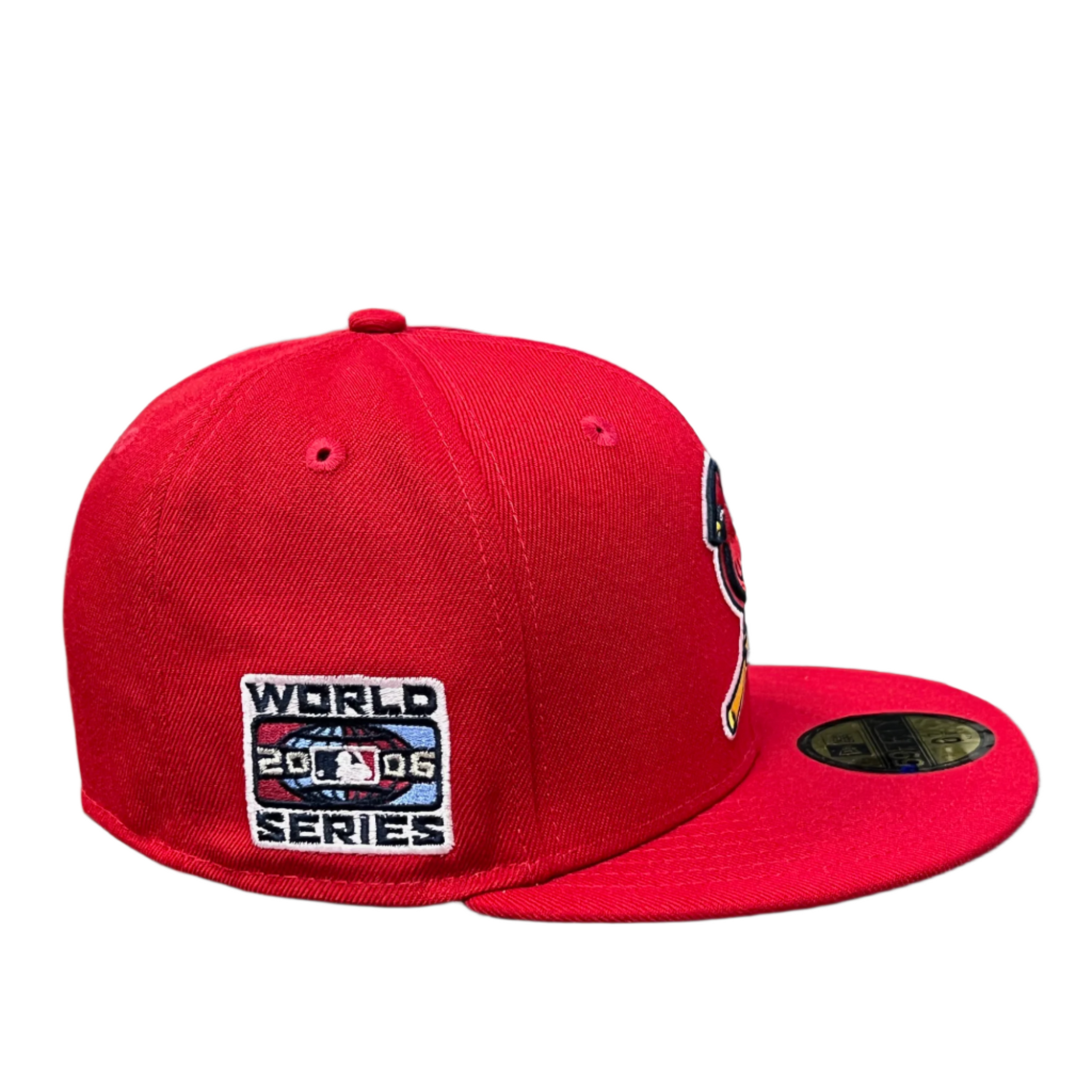 New Era St. Louis Cardinals World Series 2006 Red 59FIFTY Fitted Hat