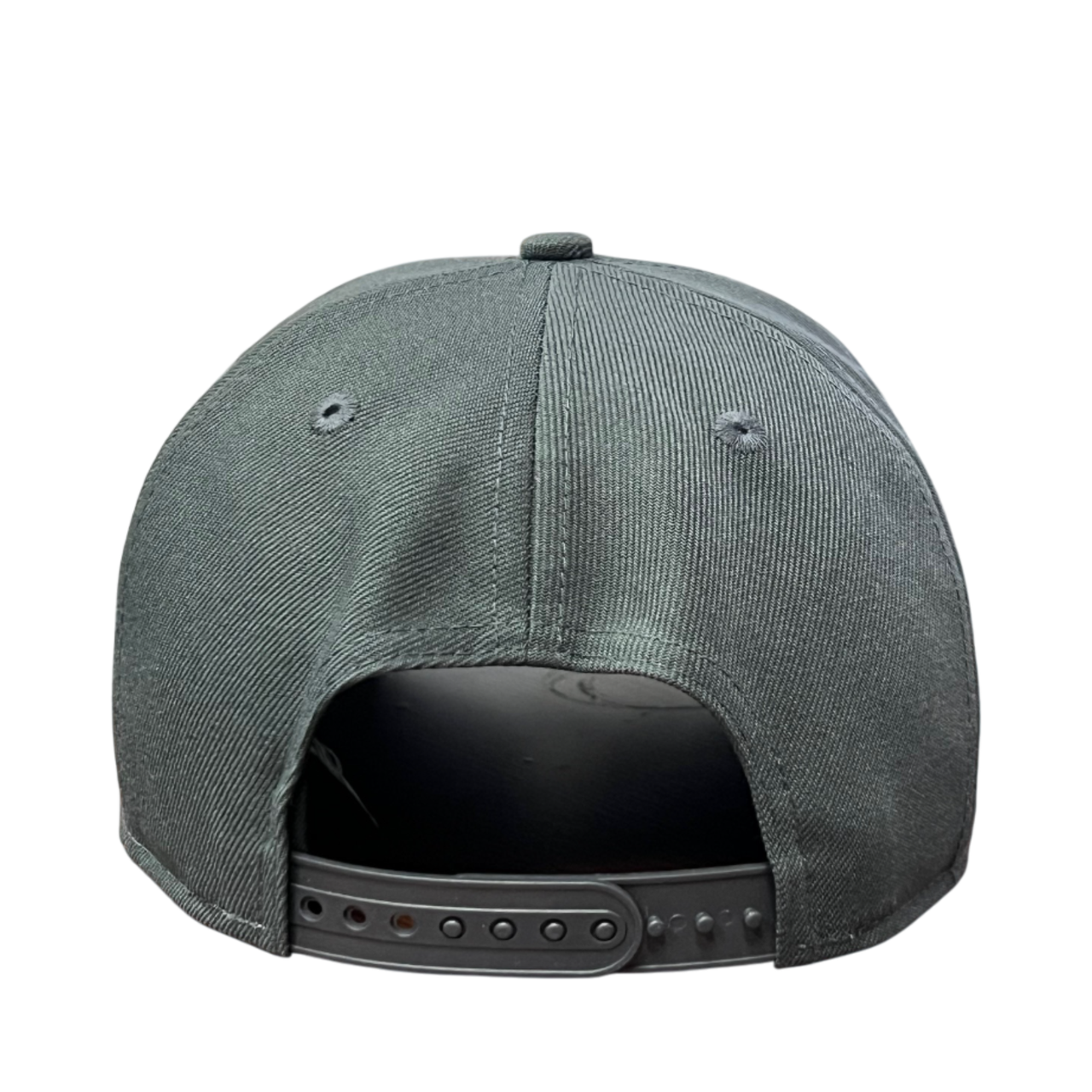 back of Los Angeles Dodgers Upside Down Graphite 9FORTY A-Frame Snapback