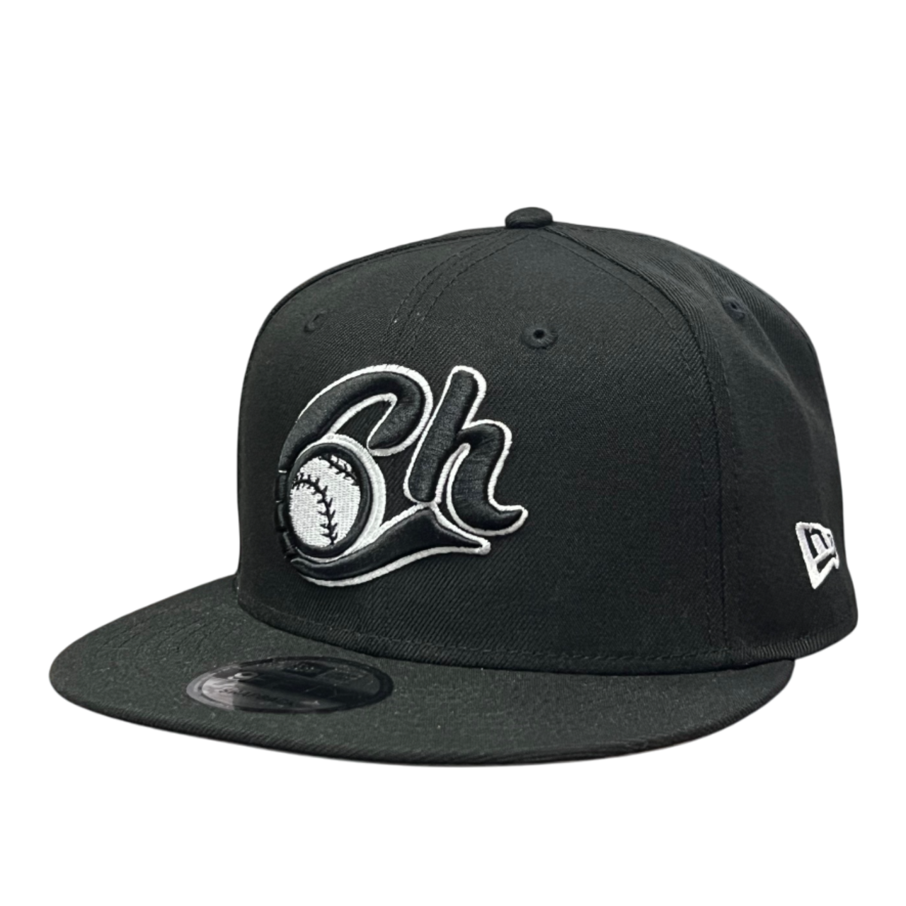 Charros De Jalisco Baseball Black White 9FIFTY Snapback Cap