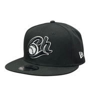 Charros De Jalisco Baseball Black White 9FIFTY Snapback Cap