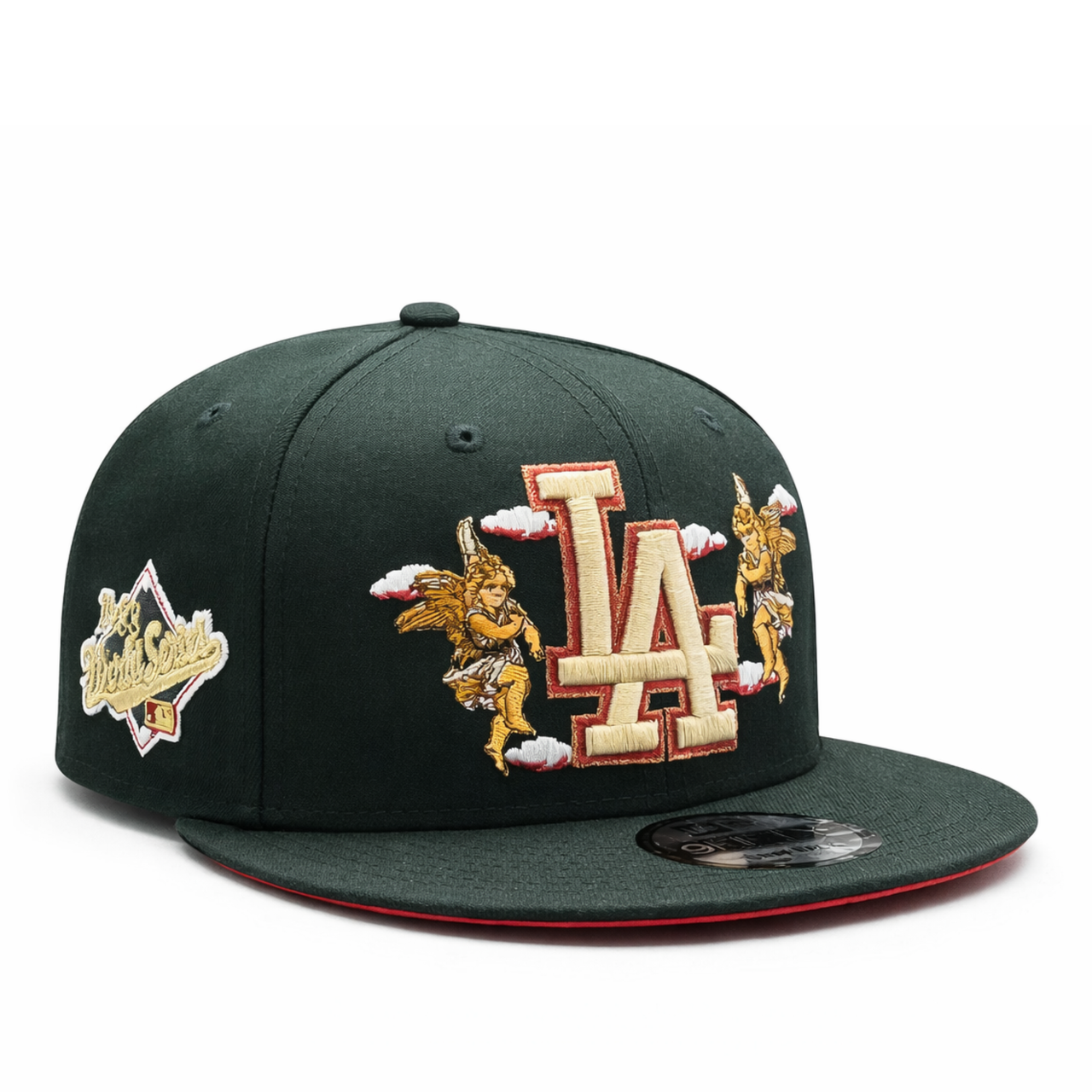 New Era Los Angeles Dodgers Cherub Black 1988 World Series 9FIFTY Snapback Hat