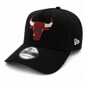 New Era Chicago Bulls Rhinestone 9FORTY A-Frame Snapback Hat angle view