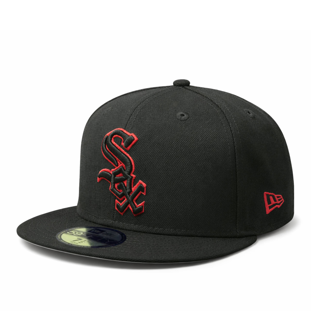 New Era Chicago White Sox 59FIFTY Fitted Hat - Black Red