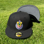 Chivas De Guadalajara New Era 59FIFTY Fitted Black Hat