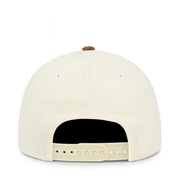 back of New Era Los Angeles Dodgers Chrome Toasted Peanut 9FORTY A-Frame Snapback