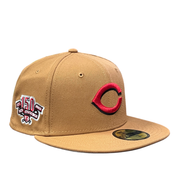 Kahki LBZ Brown Color Pack Cincinnati Reds New Era 59FIFTY Fitted Hat