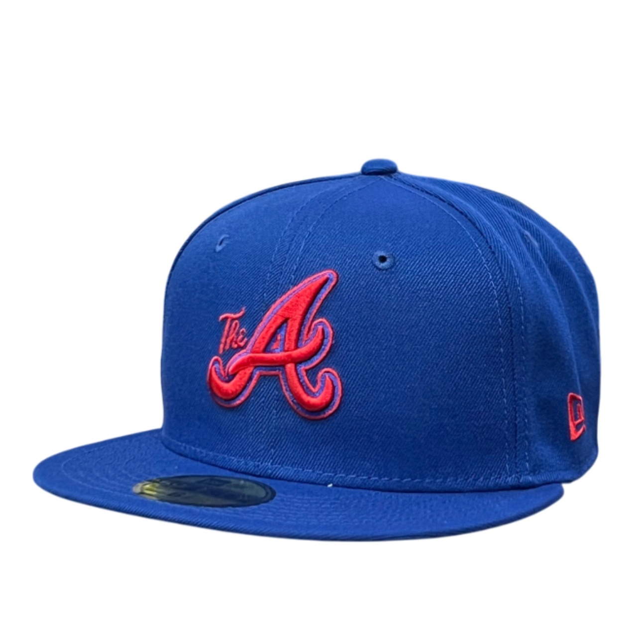 New Era Atlanta Braves City Connect Blue Red 59FIFTY Fitted Hat