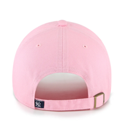 back of 47' Brand New York Yankees NY Clean Up Pink Adjustable Strap Hat