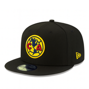 New Era Club America Black 59FIFTY Fitted Hat