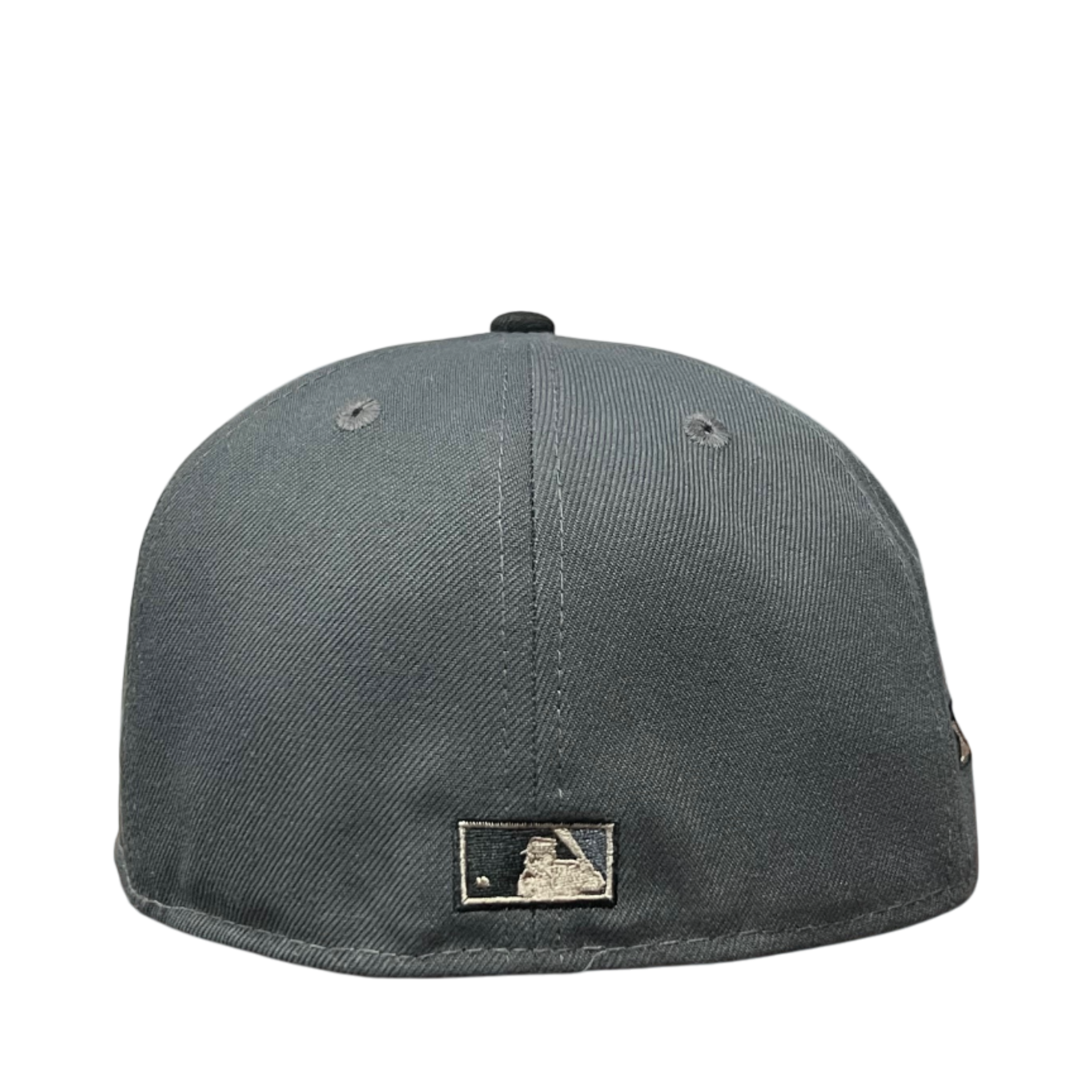 back of Chicago Cubs Cooperstown Graphite Black ASG 1990 59FIFTY Fitted Hat