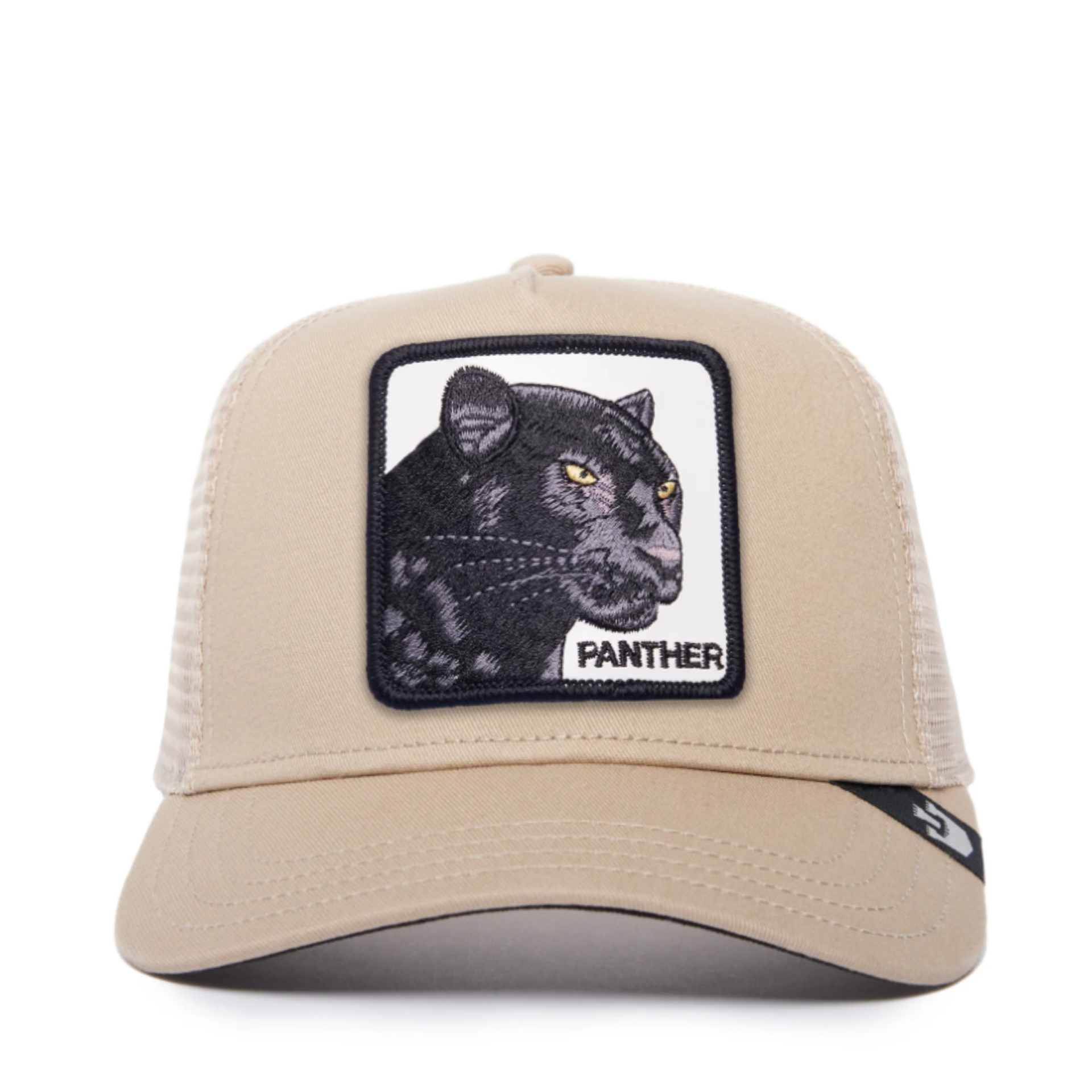 Taupe Brown The Panther Goorin Bros Mesh Trucker Men's SnapbackHat